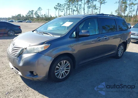 2011 Toyota Sienna Xle V6 from USA, damaged, VIN 5TDYK3DC4BS159509